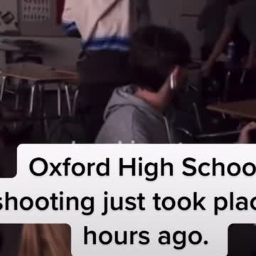 Oxford high school shooter pretending to be a cop