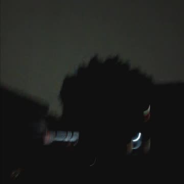 Thunder and lightning.