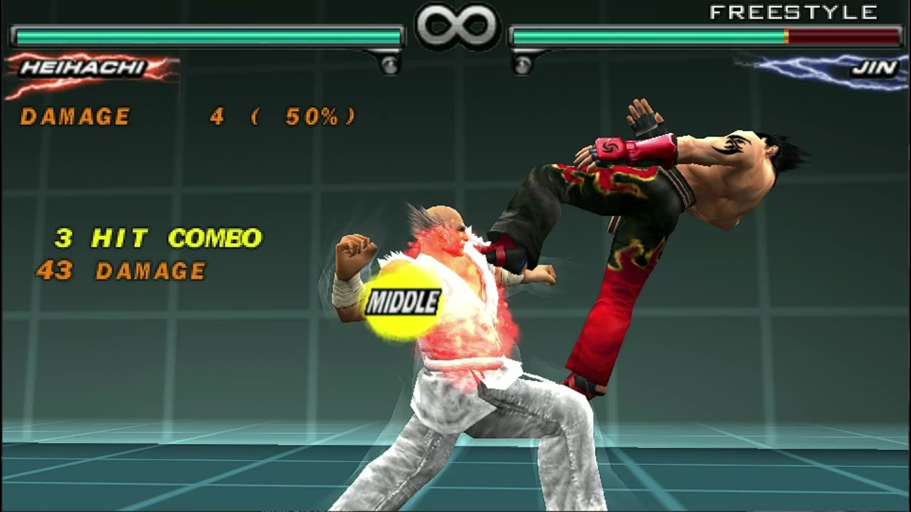 Tekken 5: Dark Resurrection - HEIHACHI MISHIMA Bound Mod | Master Code Cheats