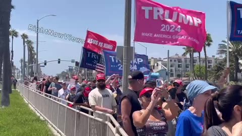 Trump Supporters march