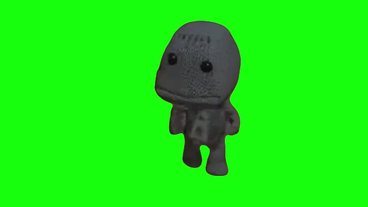 Sackboy on Redbull | Green Screen