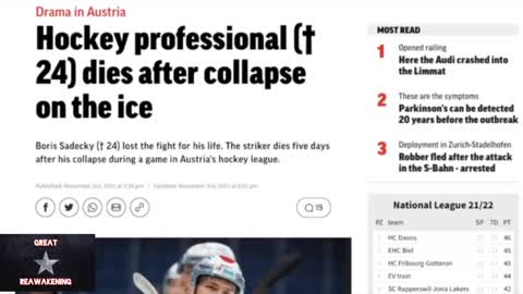 Mysterious Heart Attacks and Deaths of Athletes Worldwide