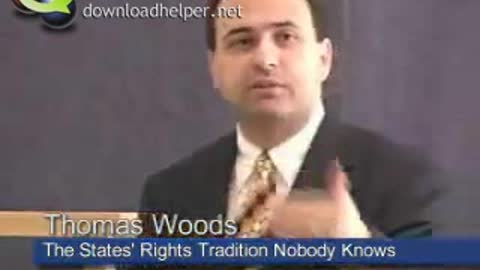 The States Rights Tradition Nobody Knows Lecture