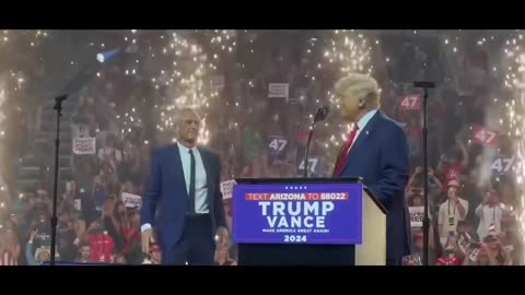 New President Trump ad with RFK and Tulsi.