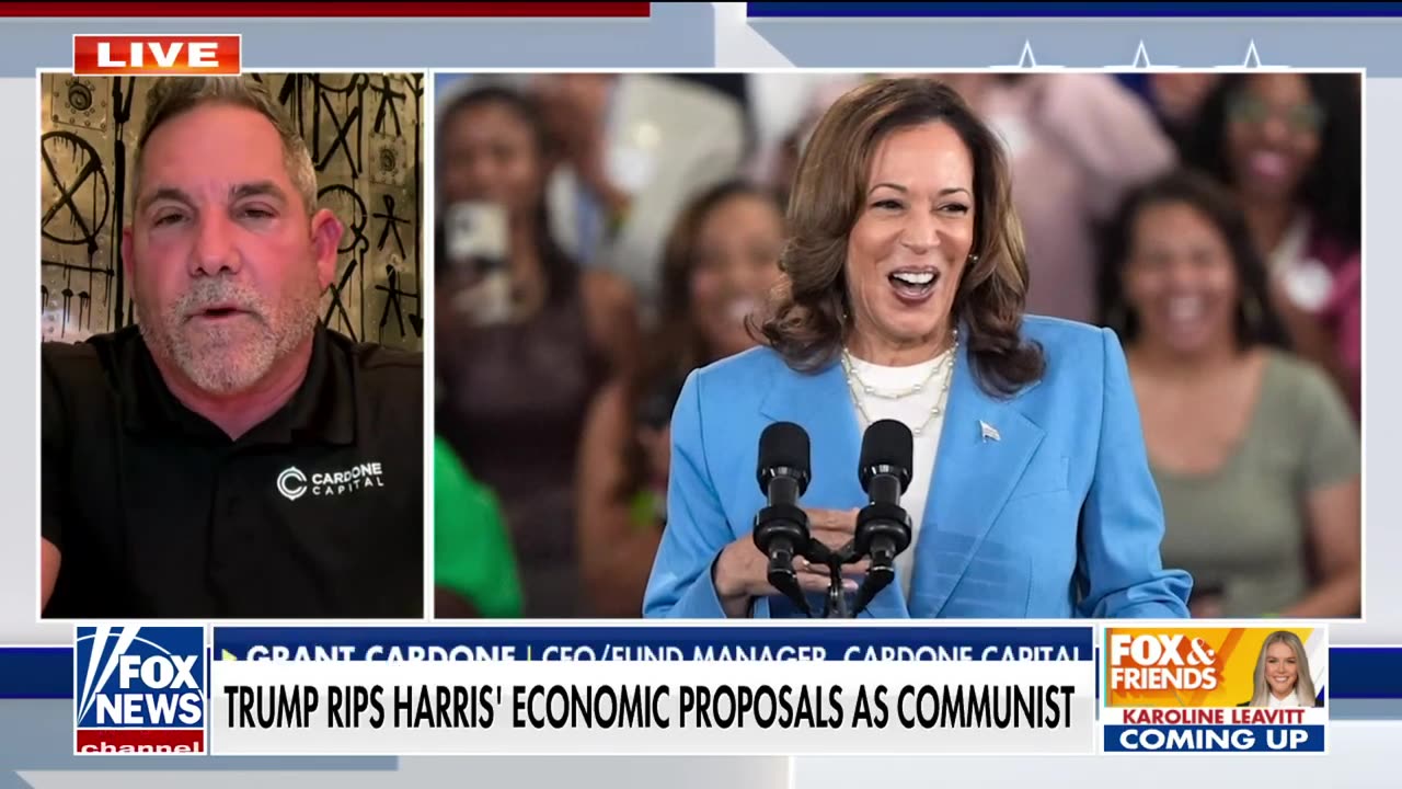 Grant Cardone Calls Out Kamala Harris: "Financially Illiterate or Misleading Voters?"