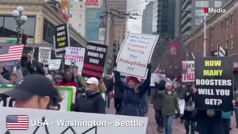 Hundreds of demonstrations and rallies all around the world, last weekend (Jan 6-9, 2022).