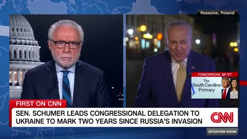 Schumer has a message for House Speaker Johnson about Ukraine