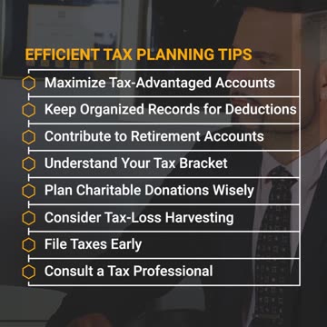 Carvelli's Key Points! Effecient Tax Planning Tips