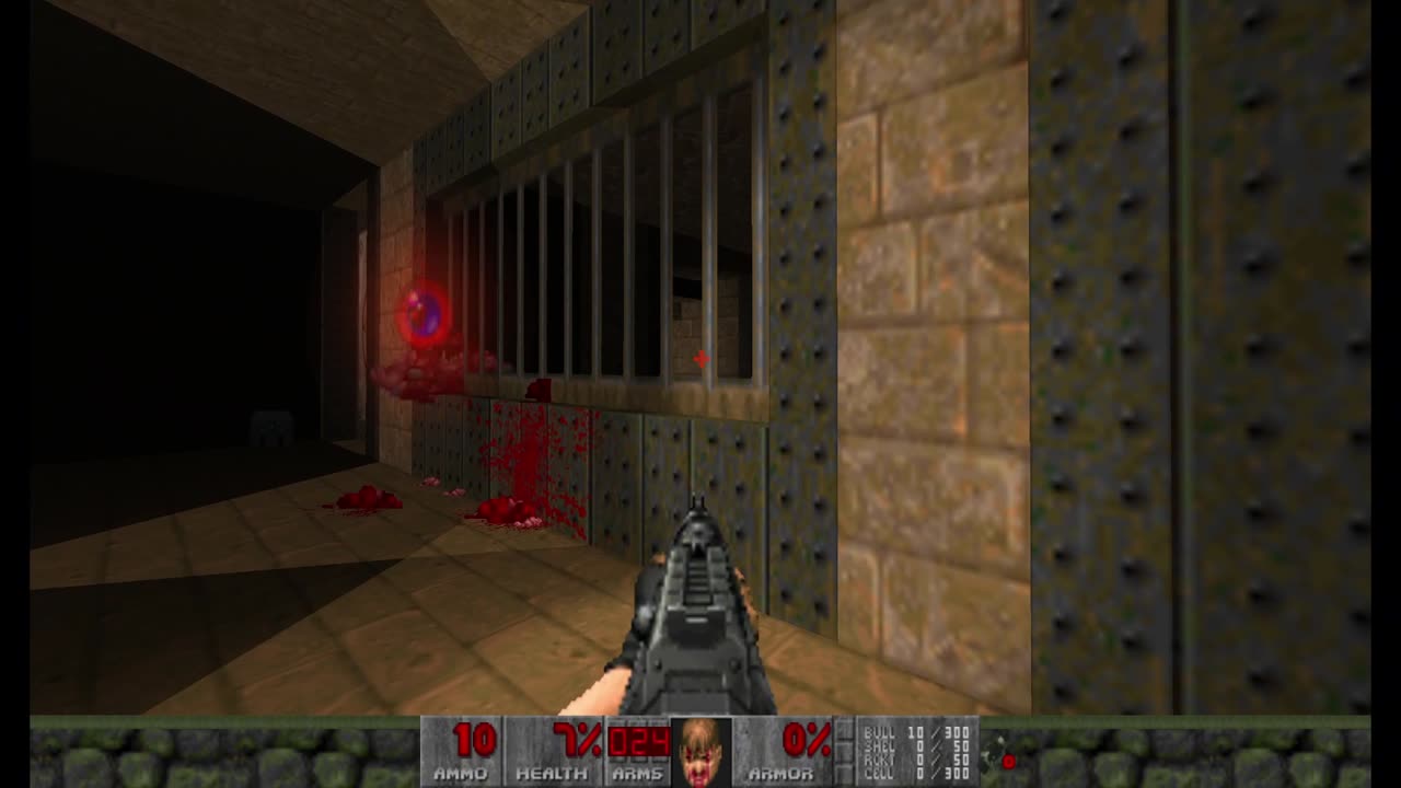 Brutal Doom 2 - Master Levels - Pistol Start - Hard Realism - Vesperas (VESPERAS.WAD, level 18)