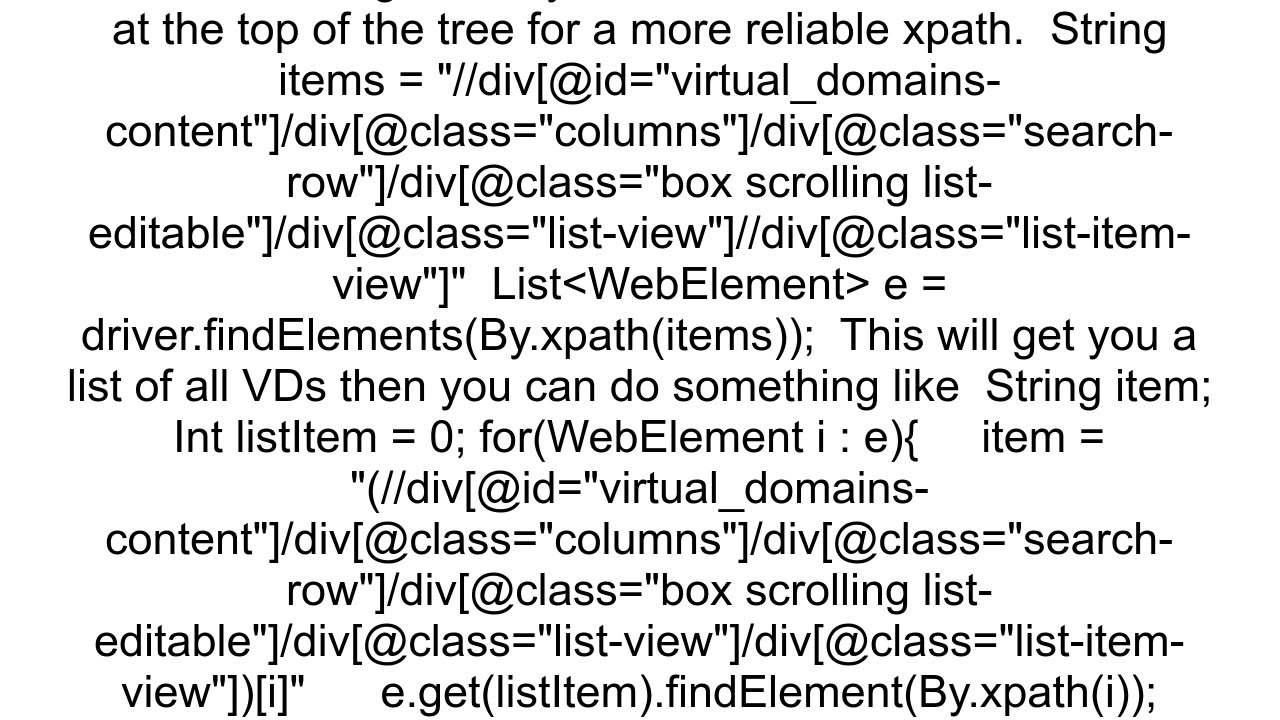 Handling dynamically generated ids in selenium webdriver