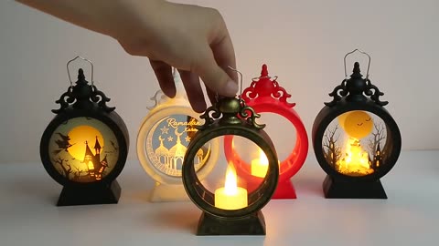 Halloween Vintage LED Electronic Candle Light