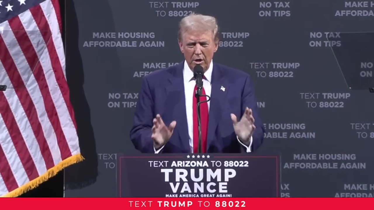 Donald J Trump - LIVE: President Trump in Tucson, AZ
