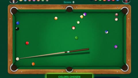 Swing your club and create your own pool miracle