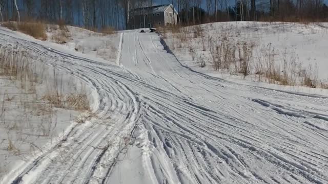 Sledding Mishap