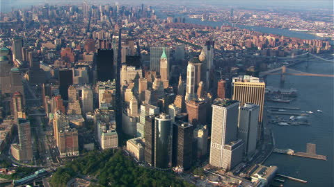 Overlooking American urban architecture