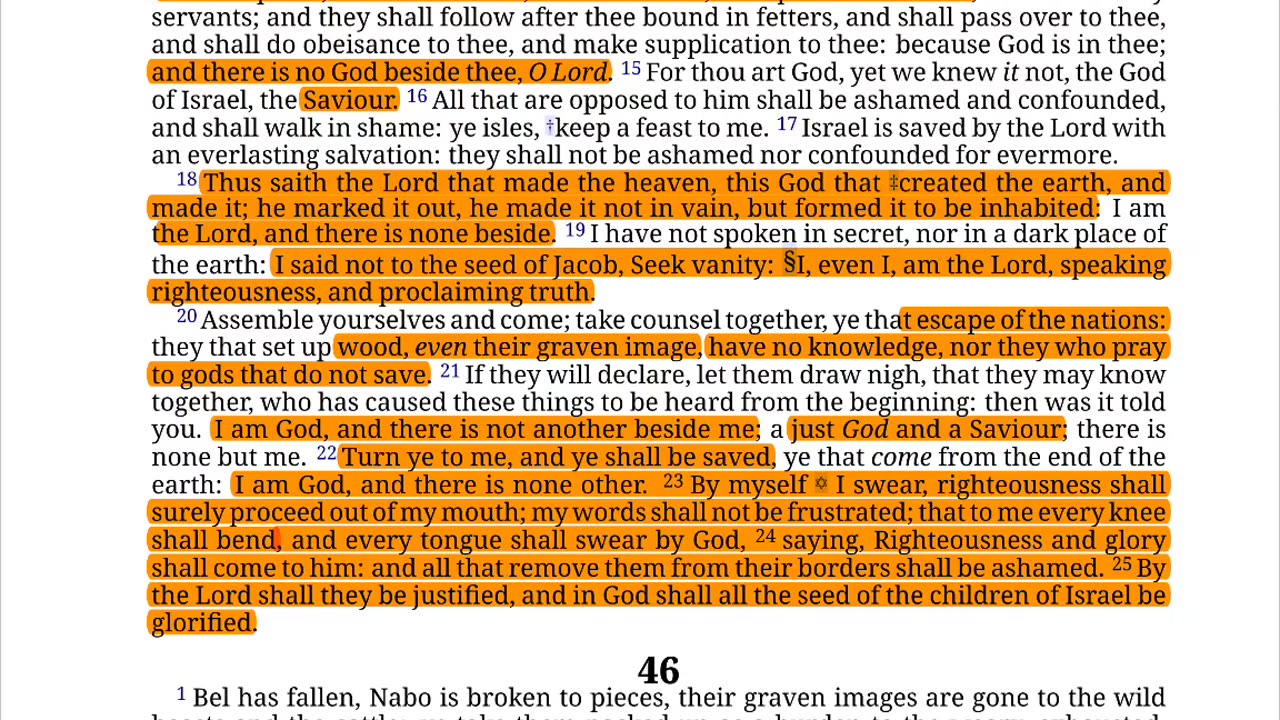 Isaiah 45 Teaching Holy Scriptures Bible Treasures of Darkness