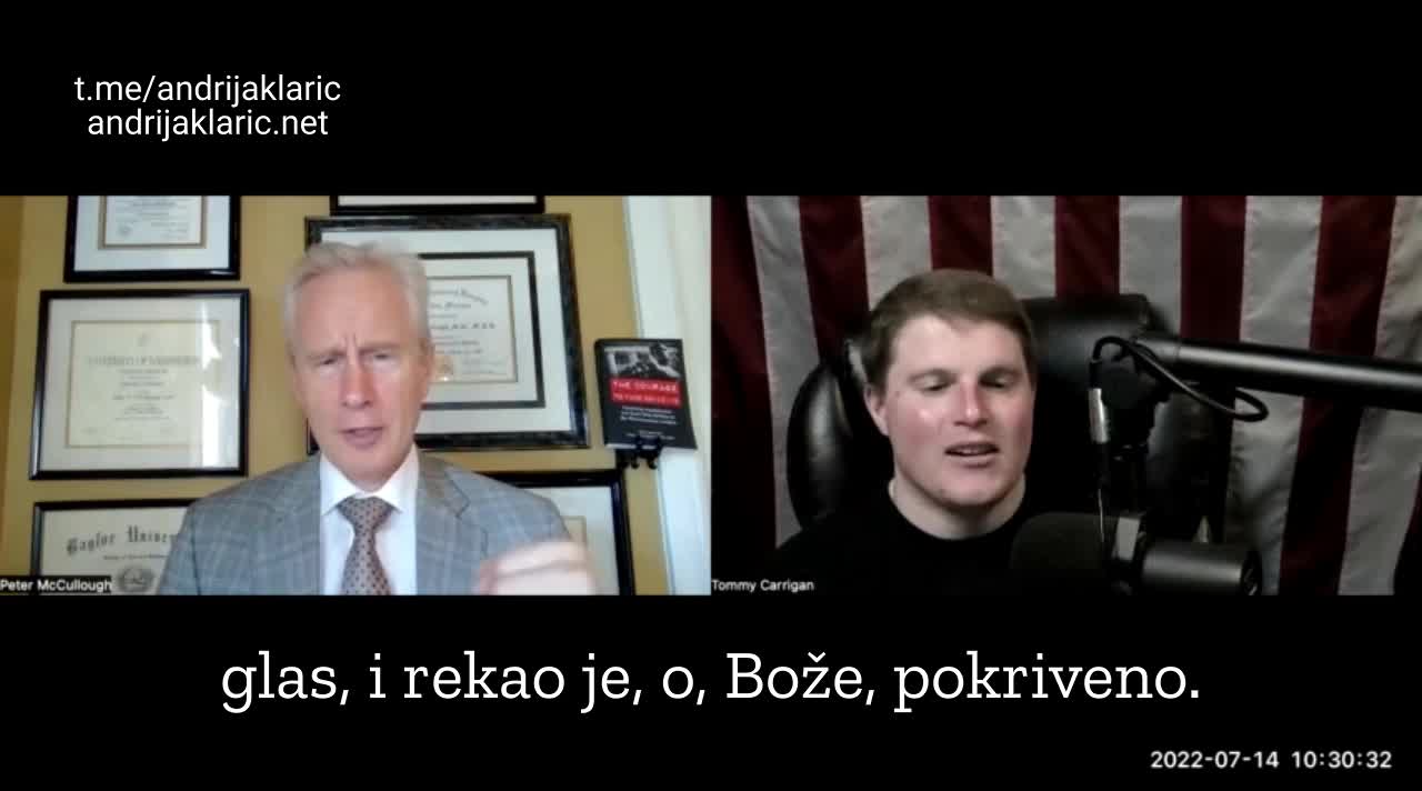 Dr. Peter McCullough i dr. Robert Malone