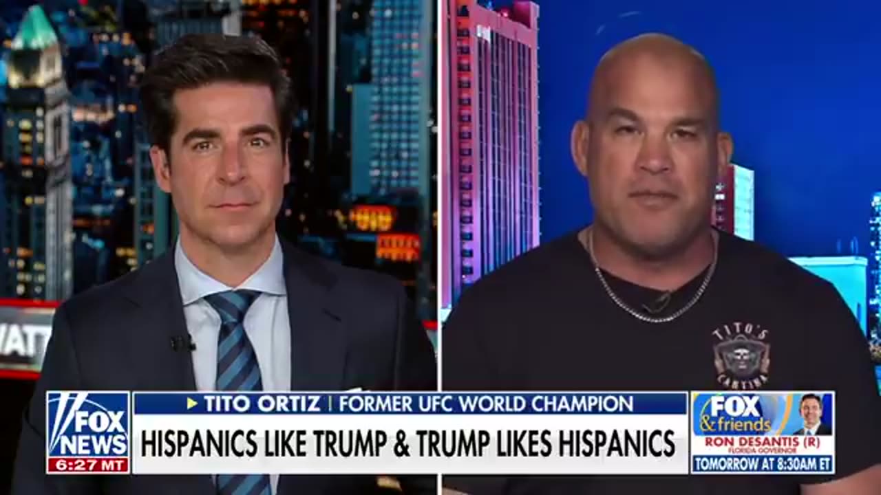 Hispanic voters do not like Biden.