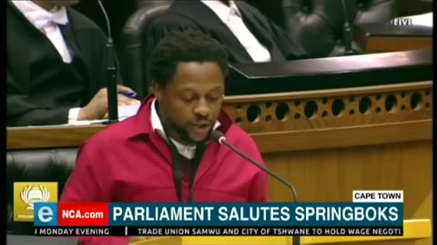 EFF's Mbuyiseni Ndlozi lashes out at Springboks