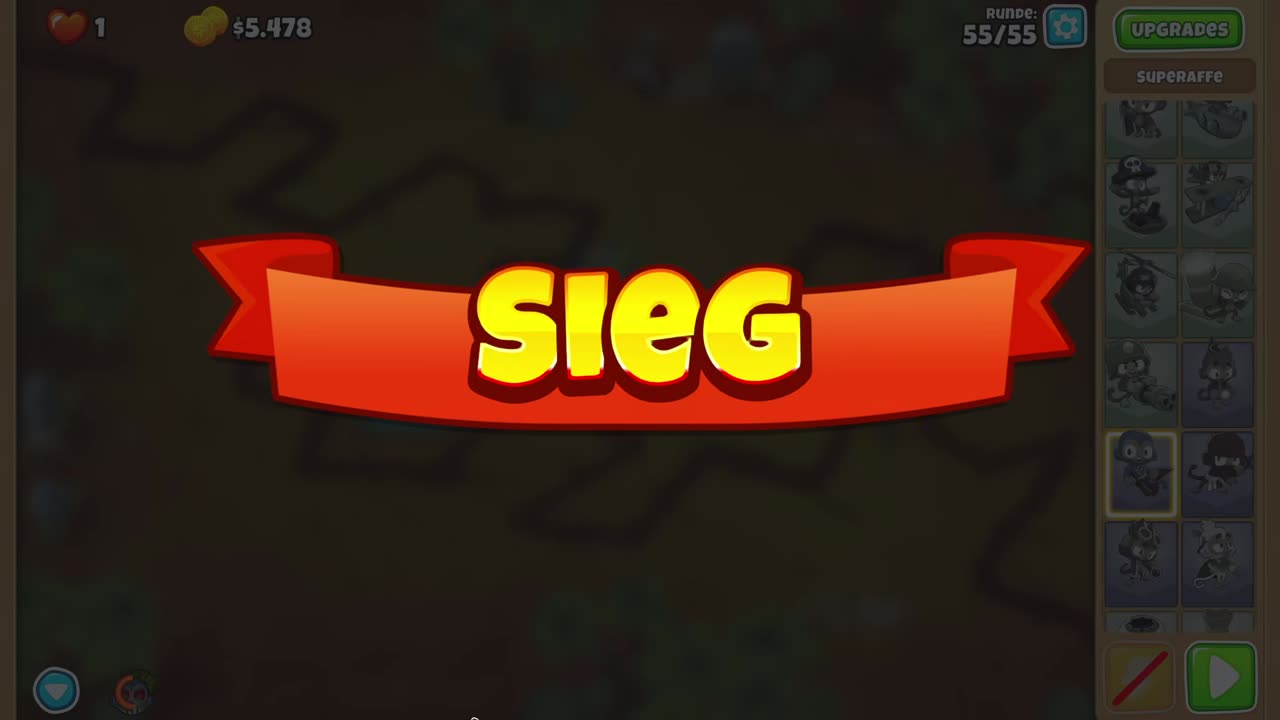 bloonstd6 - Advanced Challenge BTD6 - only round 55 10/25/2024