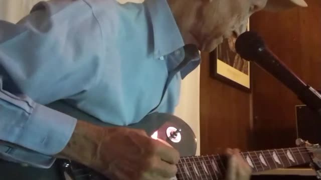 He can't walk but he is good at playing guitar πΈπ
π