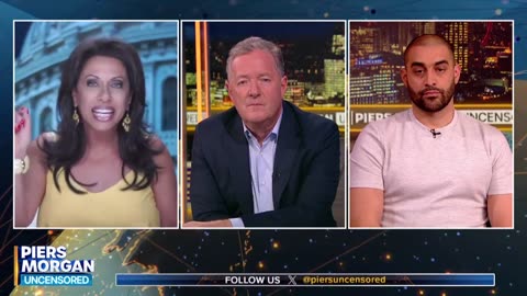Lebanese-American Brigitte Gabriel Debunks "Israeli Occupation" - Piers Morgan 1/10/2024