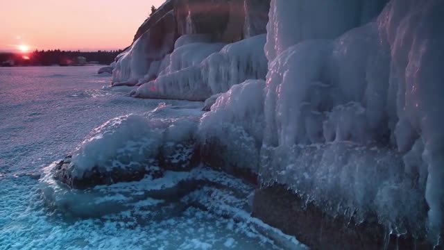 Ice cold winter
