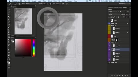 Draw The Railing Of The Window