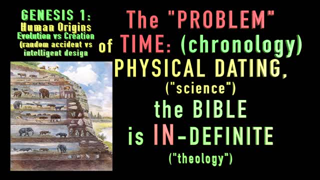 GENESIS 1 - Beginnings - Evolution vs Creation