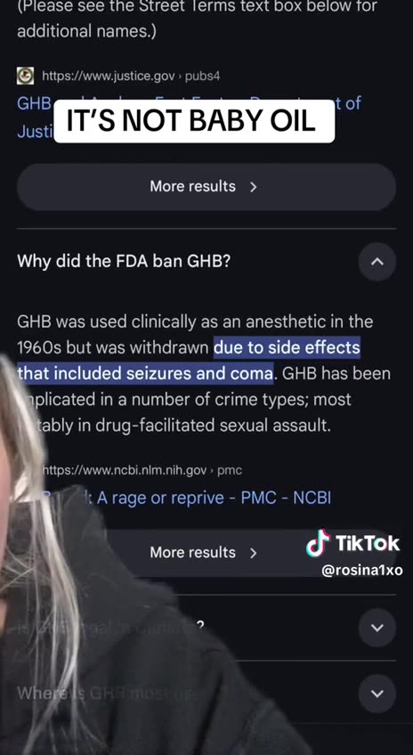 P Diddy and the 1000 bottles of Baby Oil or was it "GHB Liquid Ecstasy"?