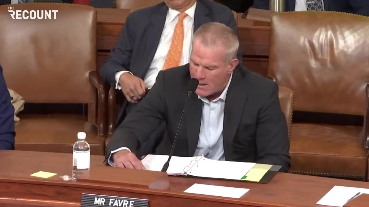 Brett Favre Reveals Tragic Medical Diagnosis During Congressional Hearing