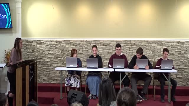 Job skit by 11-12th grade