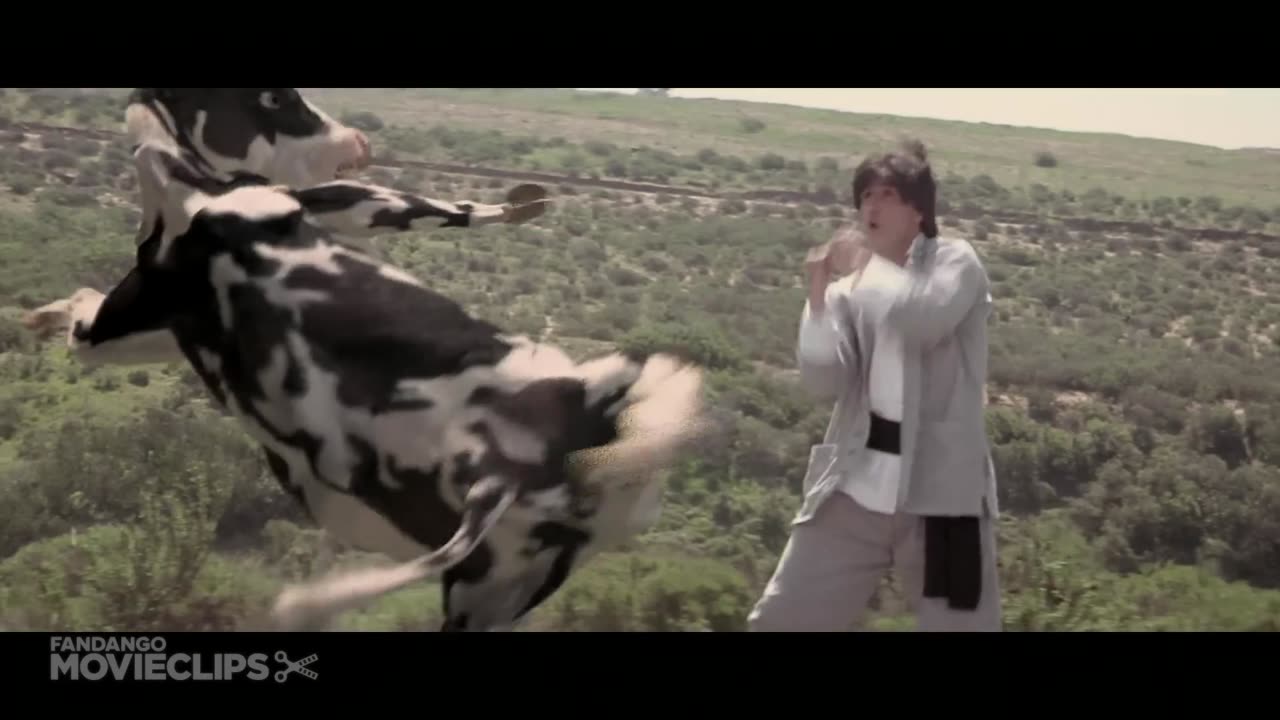 Funny video#funny#unny viral# Kung Pow Enter the Fist (4 5) Movie CLIP - Cow Fight (2002) HD