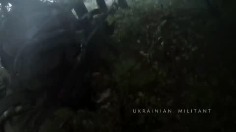 New Combat Footage from Ukrainian Militant
