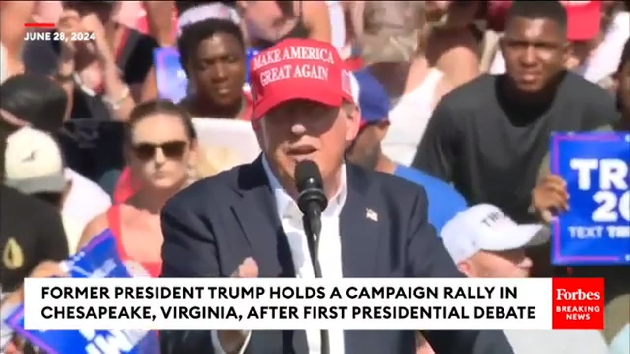 Trump Rails Against Biden For High Inflation Rates- Families Are Being Crushed By Crooked Joe