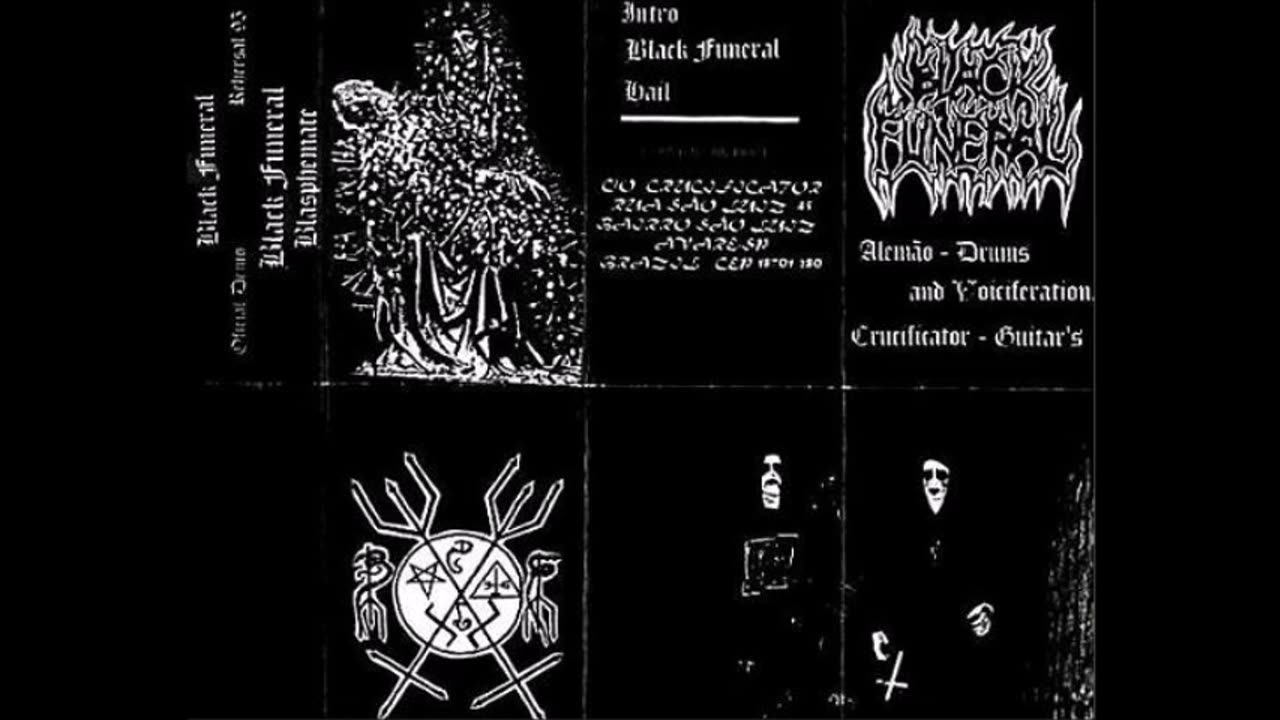 black funeral - (1993) - Blasphemate (Demo)