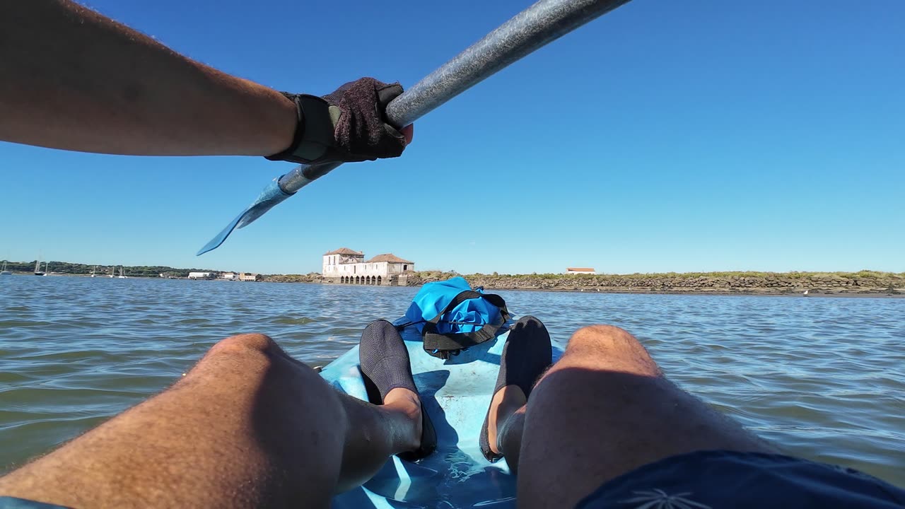 Kayak Ride on The South Side, Portugal - Margem Sul, S01E10 Seixal 29th SEPT 2k24 Part 2