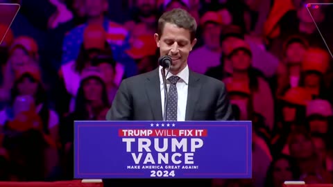 Comedian Tony Hinchcliffe at MSG Trump Rally