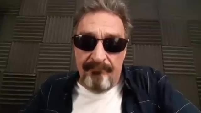 John McAfee’s Final Words 6.17.21