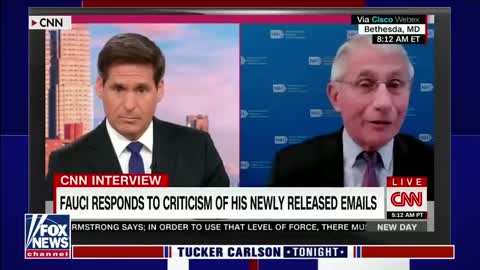 Tucker Carlson reacts to Fauci's 'surreal' interviews amid email 'scandal'