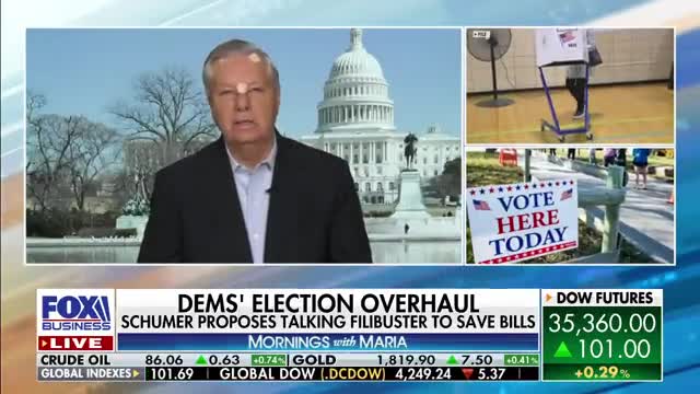 Sen. Graham: the radical left is the most destructive group of people in my political lifetime.