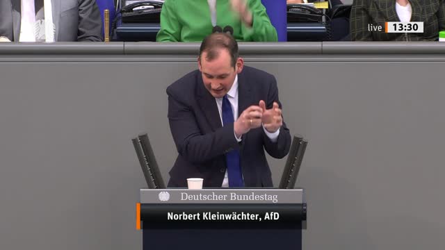 Norbert Kleinwächter Rede vom 25.03.2022 - Schlussrunde Haushaltsgesetz 2022
