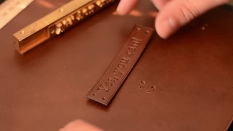 Making A5 notebook leather cover. Leather craft