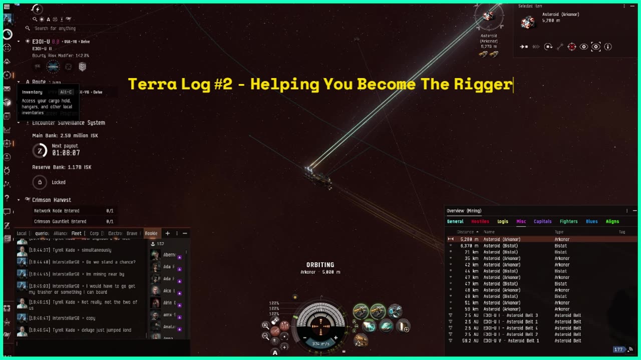Terra log #2 - "Helping You Become The Rigger"