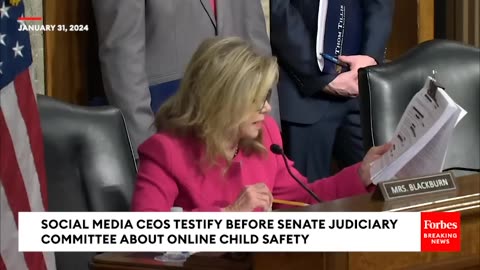 Applause Breaks Out During Marsha Blackburn's Relentless Grilling Of Mark Zuckerberg