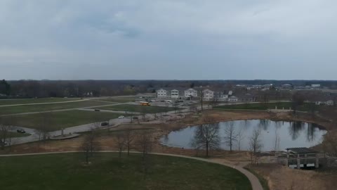 DJI Spark Park Fly around