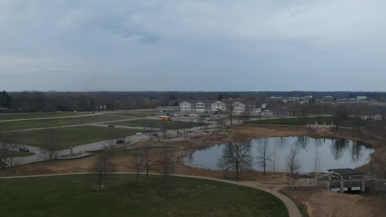 DJI Spark Park Fly around