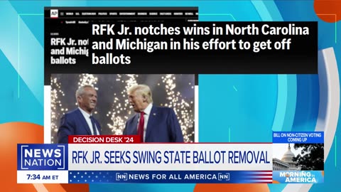 RFK Jr. swing state ballot removal a 'high-stakes move': Bo Snerdley | Morning in America