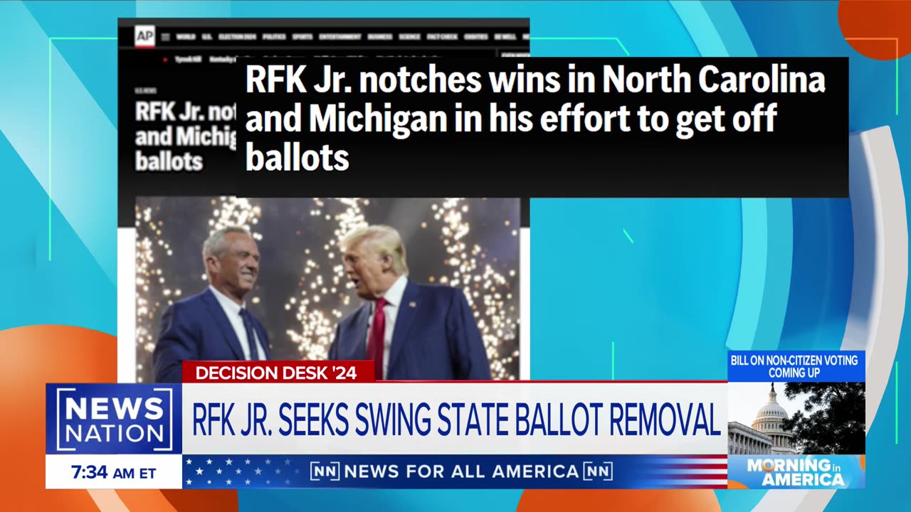 RFK Jr. swing state ballot removal a 'high-stakes move': Bo Snerdley | Morning in America