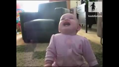 Child and laughter is funny